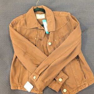 Brown Denim Jacket